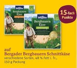 Aktuelles Bergbauern Schnittkäse Angebot bei tegut in Erfurt