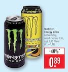 Aktuelles Energy Drink Angebot bei Marktkauf in Aalen ab 0,89 €