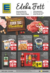 Aktueller EDEKA Supermarkt Prospekt in Bad Breisig und Umgebung, "Aktuelle Angebote" mit 24 Seiten, 22.04.2024 - 27.04.2024
