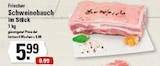Frischer Schweinebauch im Stück Angebote bei EDEKA Pinneberg für 5,99 €