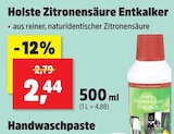 Zitronensäure Entkalker von Holste im aktuellen Thomas Philipps Prospekt