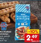 Aktuelle Fleisch Angebote bei Netto Marken-Discount in Bottrop Aktuelles Mini Rostbratwürstchen Angebot bei Netto Marken-Discount in Bottrop ab 2,49 €