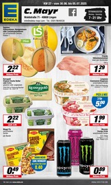 EDEKA Supermarkt Prospekt der aktuellen Woche mit 19 Seiten, gültig von 30.06.2025 bis 05.07.2025, in Bawinkel und Umgebung Aktueller EDEKA Supermarkt Prospekt in Bawinkel und Umgebung, "Aktuelle Angebote" mit 19 Seiten, 30.06.2025 - 05.07.2025