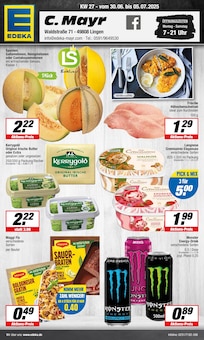 Aktueller EDEKA Prospekt "Aktuelle Angebote" Seite 1 von 19 Seiten für Bawinkel
