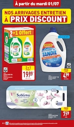 Offre Lessive dans le catalogue Aldi du moment à la page 22