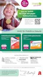 mea - meine apotheke Prospekt für Würzburg mit 4 Seiten mea - meine apotheke Prospekt für Würzburg: "Unsere Dezember-Angebote", 4 Seiten, 01.12.2025 - 31.12.2025