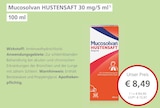 LINDA Partnerapotheke - HUSTENSAFT 30 mg/5 ml Angebot im Prospekt HUSTENSAFT 30 mg/5 ml bei LINDA Partnerapotheke im Prospekt "" für 8,49 €