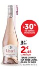 Terre du Midi IGP Rosé Grain de Gris à Hyper U dans Grand-Champ