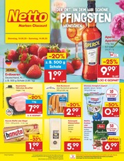 Hähnchen im Netto Marken-Discount Prospekt in Leinfelden-Echterdingen Aktueller Netto Marken-Discount Prospekt mit Hähnchen, "Aktuelle Angebote", Seite 1