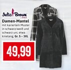 Kaufhaus Stolz Usedom - Damen-Mantel Angebot im Prospekt Damen-Mantel bei Kaufhaus Stolz im Usedom Prospekt für 49,99 €