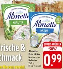 Aktuelles Frischkäse Natur oder Kräuter Angebot bei EDEKA in Mannheim ab 0,99 €