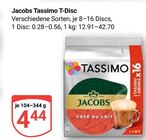 Tassimo T-Disc Café au Lait im Angebot bei GLOBUS in St. Ingbert Tassimo T-Disc Café au Lait Angebote von Jacobs bei GLOBUS St. Ingbert für 4,44 €