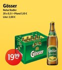 Natur Radler im Angebot bei Getränke Hoffmann in Iserlohn Natur Radler Angebote von Gösser bei Getränke Hoffmann Iserlohn für 19,99 €