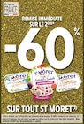 Promo -60% remise immédiate sur le 2ème sur tout ST MÔRET à  dans le catalogue Intermarché Super à Saintes