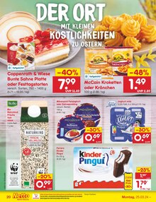 Dessert im Netto Marken-Discount Prospekt "Aktuelle Angebote" mit 56 Seiten (Düsseldorf)
