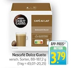 Dolce Gusto Café au Lait Angebote von Nescafé bei E center Ulm