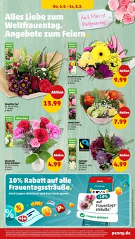 Blumen im Penny Prospekt "Wer günstig will, muss Penny." mit 35 Seiten (Bremerhaven)