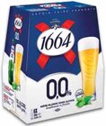Bière sans alcool blonde - 1664 - Intermarché à Béziers Bière sans alcool blonde - 1664 en promo chez Intermarché Béziers à 1,90 €