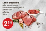 Lamm-Steakhüfte von  im aktuellen V-Markt Prospekt für 2,19 €