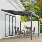 Aluminium Terrassendach Borneo im Angebot bei Netto Marken-Discount in Augsburg Aluminium Terrassendach Borneo Angebote von Juskys bei Netto Marken-Discount Augsburg für 599,99 €