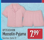 Musselin-Pyjama bei ALDI Nord im Prospekt "" für 7,99 €