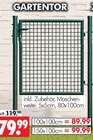 GARTENTOR Angebote bei Wreesmann Cuxhaven für 79,99 €