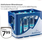 Adelholzener Mineralwasser im Angebot bei GLOBUS in Herne Adelholzener Mineralwasser Angebote von Adelholzener bei GLOBUS Herne für 7,99 €