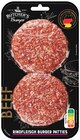 Angus Irish Beef Burger Patties im Angebot bei REWE in Kaarst Angus Irish Beef Burger Patties Angebote von Butcher's bei REWE Kaarst für 3,99 €