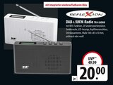 DAB+/UKW-Radio TRA-26DAB anthrazit im Angebot bei famila Nordost in Elmshorn DAB+/UKW-Radio TRA-26DAB anthrazit Angebote von Reflexion bei famila Nordost Elmshorn für 20,00 €
