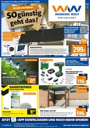 Werkers Welt Prospekt für Rathenow mit 8 Seiten Werkers Welt Prospekt für Rathenow: "Energie vom Balkon? SO günstig geht das!", 8 Seiten, 10.05.2025 - 17.05.2025