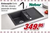 Einbauspüle Corto im Angebot bei Möbel AS in Böblingen Einbauspüle Corto Angebote von Naber bei Möbel AS Böblingen für 349,95 €