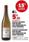 Savoie Abymes AOP Blanc - Les Terroirs de Jean Perrier - Bi1 à Troyes Savoie Abymes AOP Blanc - Les Terroirs de Jean Perrier en promo chez Bi1 Troyes à 5,50 €