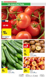 Prix et réduction Kiwi dans le prospectus Carrefour Market en cours Offre Kiwi dans le catalogue Carrefour Market du moment à la page 30