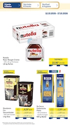 Nutella im METRO Prospekt "Wochenangebote" auf Seite 18