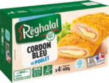 CORDON BLEU DE POULET HALAL - REGHALAL en promo chez Aldi CORDON BLEU DE POULET HALAL - REGHALAL dans le catalogue Aldi
