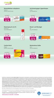 Nasenspray im aktuellen mea - meine apotheke Prospekt (Regensburg) Nasenspray im mea - meine apotheke Prospekt "Unsere August-Angebote" mit 4 Seiten (Regensburg)