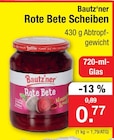 Rote Bete Scheiben bei Zimmermann im Prospekt  für 0,77 €