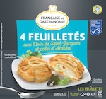 Feuilletés aux Noix de Saint-Jacques et Colin d'Alaska MSC - Française de Gastronomie - Intermarché Hyper Feuilletés aux Noix de Saint-Jacques et Colin d'Alaska MSC - Française de Gastronomie à 1,77 € dans le catalogue Intermarché Hyper