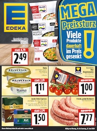 Supermarkt Prospekt von EDEKA in Herschbach Aktueller EDEKA Supermärkte Prospekt für Herschbach: Aktuelle Angebote mit 20} Seiten, 16.06.2025 - 21.06.2025