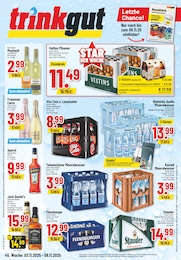 Trinkgut Prospekt für Recklinghausen: "Aktuelle Angebote", 6 Seiten, 03.11.2025 - 08.11.2025