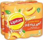 Thé glacé saveur pêche pétillant - LIPTON en promo chez Netto Thé glacé saveur pêche pétillant - LIPTON dans le catalogue Netto