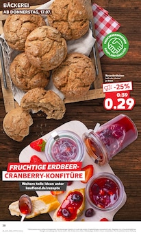 Backzutaten Angebot im Kaufland Prospekt, gültig von 17.07.2025 bis 23.07.2025 Backzutaten Angebot im aktuellen Kaufland Prospekt auf Seite 28