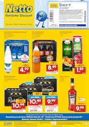 Netto Marken-Discount Prospekt für Potsdam mit 2 Seiten Netto Marken-Discount Prospekt für Potsdam: "DER ORT, AN DEM DU IMMER AUSGEZEICHNETE PREISE FINDEST.", 2 Seiten, 10.06.2025 - 14.06.2025
