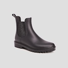 Promo Bottines de pluie chelsea noir femme à 19,99 € dans le catalogue La Halle à Montdidier