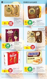 Prix et réduction Glace Chocolat dans le prospectus Intermarché Super en cours Offre Glace Chocolat dans le catalogue Intermarché Super du moment à la page 12