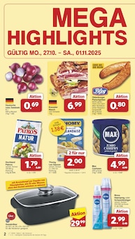 famila Nordwest Prospekt der Woche "Markt - Angebote" Seite 2, 27.10.2025 bis 01.11.2025 für Löningen Aktueller famila Nordwest Prospekt "Markt - Angebote" Seite 2 von 44 Seiten für Löningen