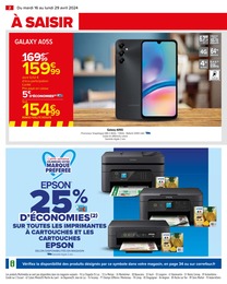 Offre Smartphone Samsung dans le catalogue Carrefour du moment à la page 4