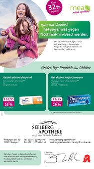 Aktueller mea - meine apotheke Prospekt "Unsere Oktober-Angebote" für Stuttgart Aktueller mea - meine apotheke Prospekt für Stuttgart mit  Seiten