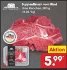 Suppenfleisch vom Rind bei Netto Marken-Discount im Garrel Prospekt für 5,99 €