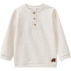 Baby Sweatshirt mit Knopfleiste bei Ernstings family im Prospekt "" für 7,99 €